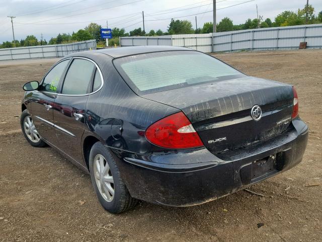 2G4WD582661253463 - 2006 BUICK LACROSSE C BLACK photo 3