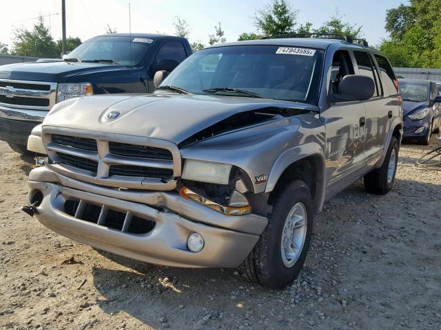 1B4HR28Y5XF710448 - 1999 DODGE DURANGO GRAY photo 2