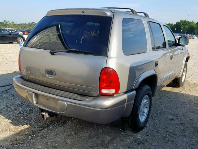 1B4HR28Y5XF710448 - 1999 DODGE DURANGO GRAY photo 4