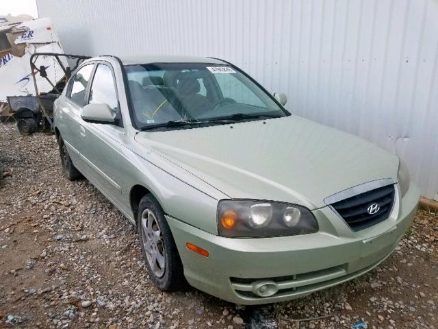 KMHDN46D64U745057 - 2004 HYUNDAI ELANTRA GREEN photo 1