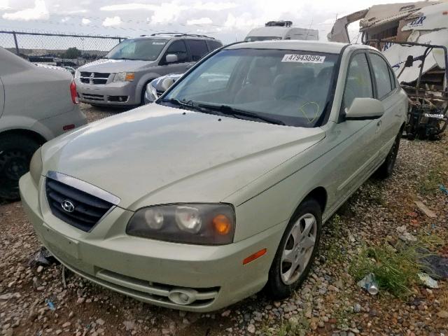 KMHDN46D64U745057 - 2004 HYUNDAI ELANTRA GREEN photo 2