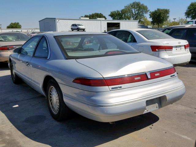 1LNLM91V7PY721293 - 1993 LINCOLN MARK VIII SILVER photo 3