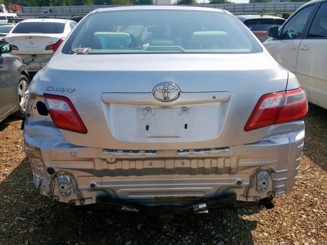 4T4BE46K89R134529 - 2009 TOYOTA CAMRY BASE SILVER photo 9