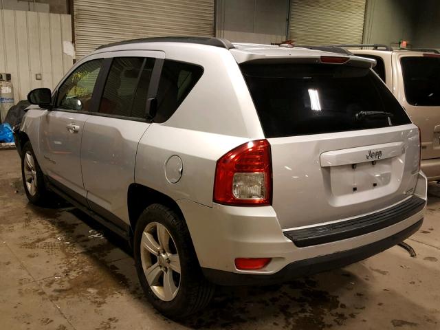 1J4NT1FB9BD264402 - 2011 JEEP COMPASS SP SILVER photo 3