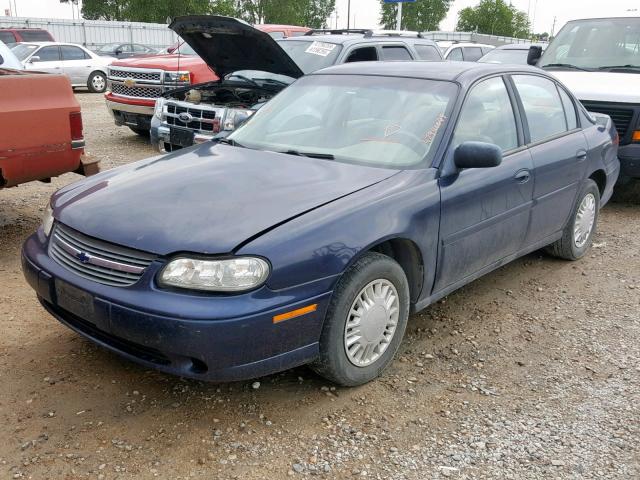 1G1ND52F84M666894 - 2004 CHEVROLET CLASSIC BLUE photo 2