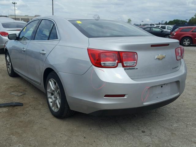 1G11D5RR3DF114609 - 2013 CHEVROLET MALIBU 1LT SILVER photo 3