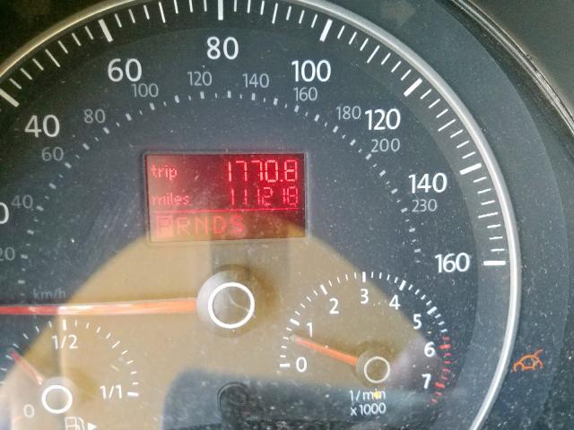 3VWRF31YX7M410725 - 2007 VOLKSWAGEN NEW BEETLE შავი ფოტო 8