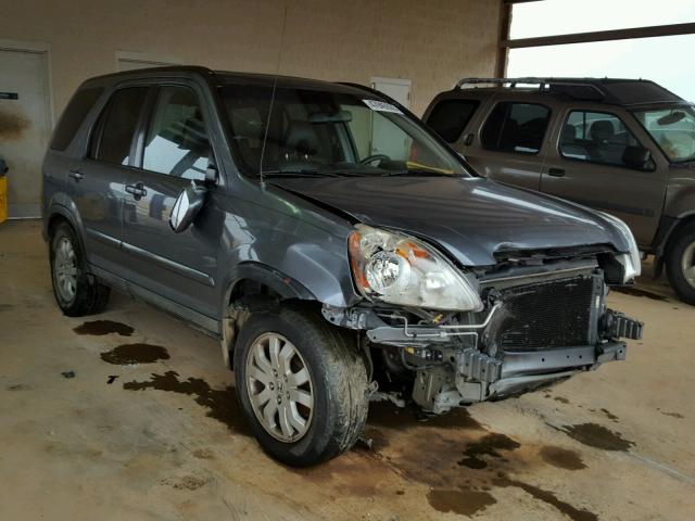 SHSRD78916U430338 - 2006 HONDA CR-V SE BLUE photo 1