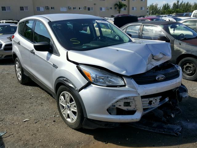 1FMCU0F73FUC20719 - 2015 FORD ESCAPE S SILVER photo 1