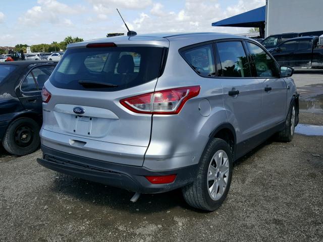 1FMCU0F73FUC20719 - 2015 FORD ESCAPE S SILVER photo 4