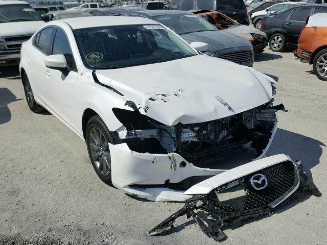 JM1GL1UM0J1314851 - 2018 MAZDA 6 SPORT WHITE photo 1