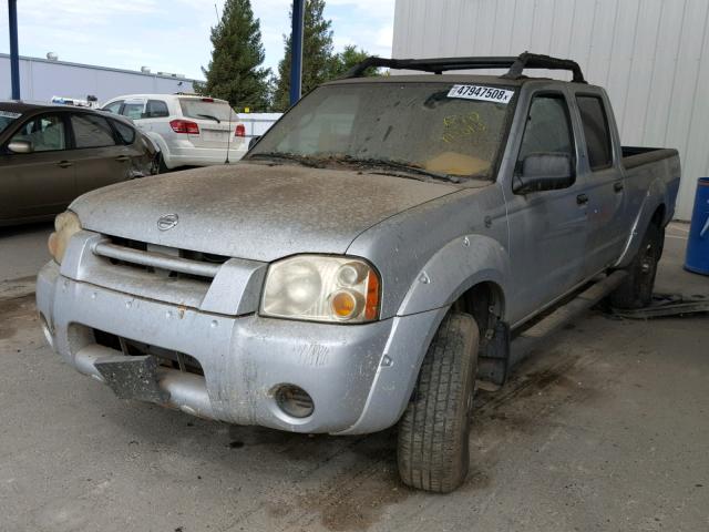 1N6ED29Y63C444773 - 2003 NISSAN FRONTIER C SILVER photo 2