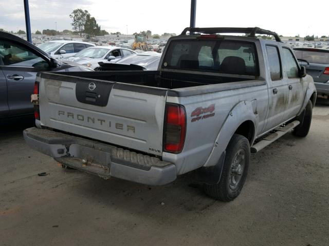 1N6ED29Y63C444773 - 2003 NISSAN FRONTIER C SILVER photo 4