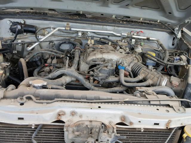 1N6ED29Y63C444773 - 2003 NISSAN FRONTIER C SILVER photo 7