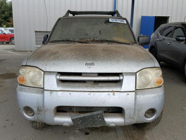 1N6ED29Y63C444773 - 2003 NISSAN FRONTIER C SILVER photo 9