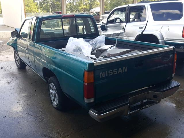 1N6SD16S6VC359304 - 1997 NISSAN TRUCK KING GREEN photo 3