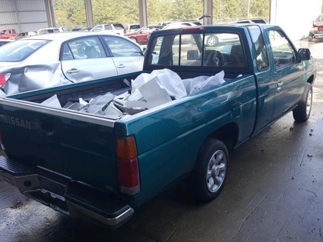 1N6SD16S6VC359304 - 1997 NISSAN TRUCK KING GREEN photo 4