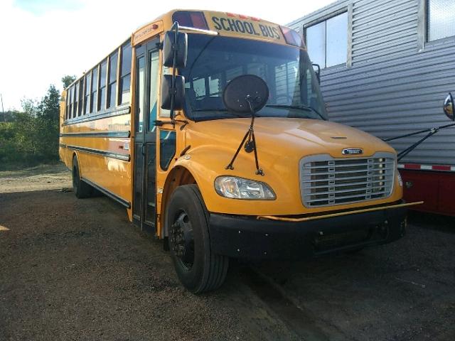 4UZABRDT7ECFF6135 - 2014 FREIGHTLINER CHASSIS B2 YELLOW photo 1