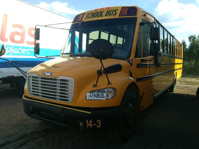 4UZABRDT7ECFF6135 - 2014 FREIGHTLINER CHASSIS B2 黄色 照片 2