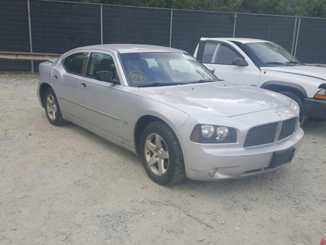 2B3CA3CV8AH201999 - 2010 DODGE CHARGER SX SILVER photo 1