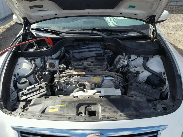 JN1CV6AP5DM723969 - 2013 INFINITI G37 BASE WHITE photo 7