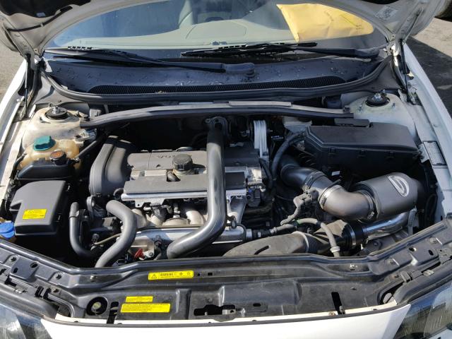 YV1RS58D622132171 - 2002 VOLVO S60 2.4T WHITE photo 7