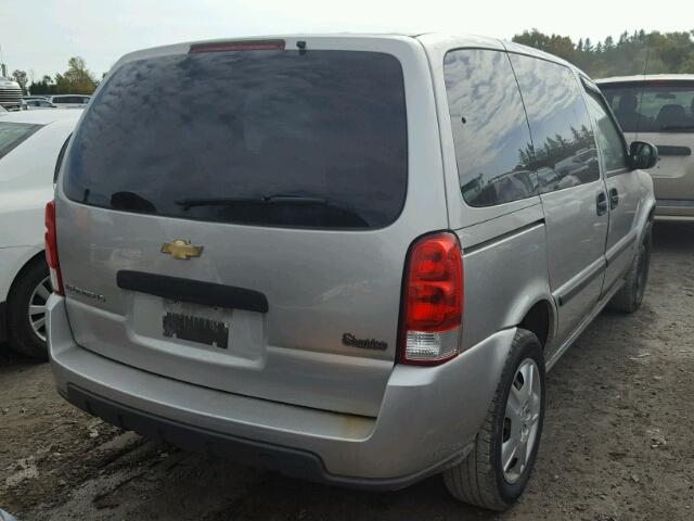 1GNDU23199D125436 - 2009 CHEVROLET UPLANDER L 银色 照片 4