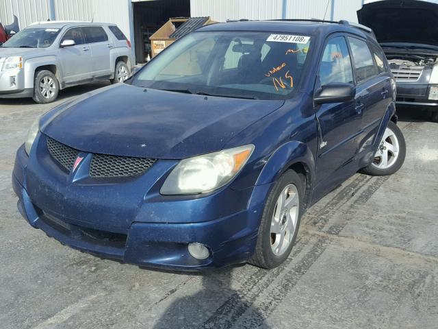 5Y2SL62864Z401267 - 2004 PONTIAC VIBE BLUE photo 2