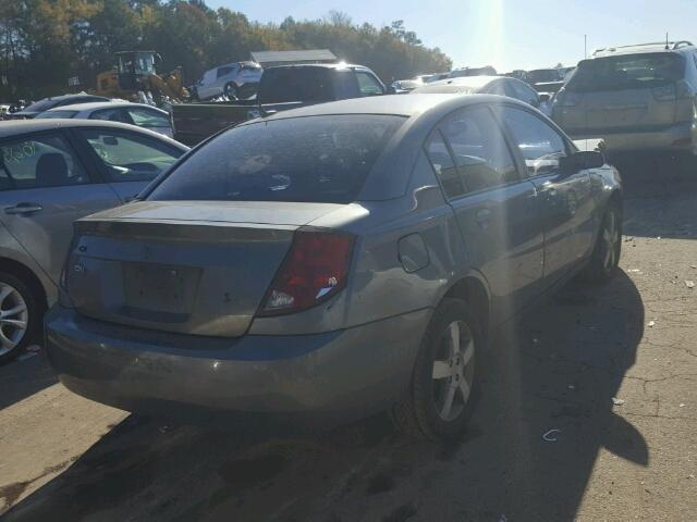 1G8AL55F06Z120790 - 2006 SATURN ION LEVEL GRAY photo 4