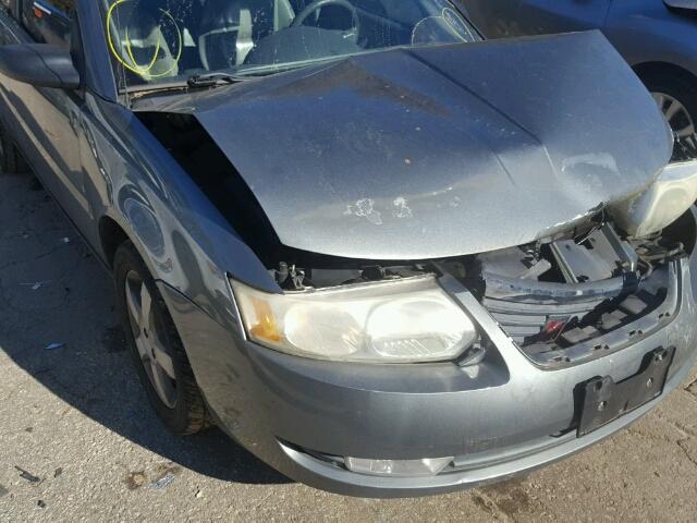 1G8AL55F06Z120790 - 2006 SATURN ION LEVEL GRAY photo 9