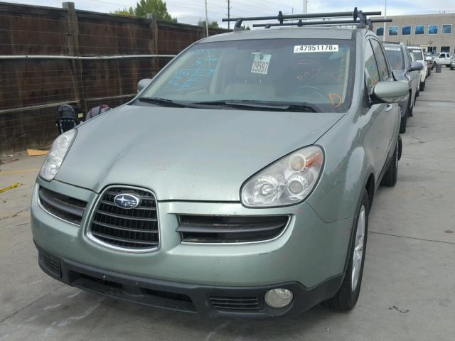 4S4WX86DX74408826 - 2007 SUBARU B9 TRIBECA GREEN photo 2