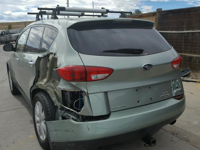 4S4WX86DX74408826 - 2007 SUBARU B9 TRIBECA GREEN photo 3