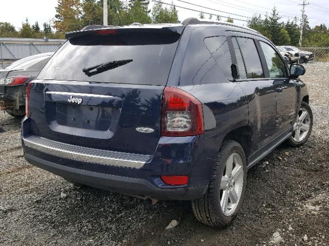 1C4NJCAA5ED662233 - 2014 JEEP COMPASS SP ლურჯი ფოტო 4