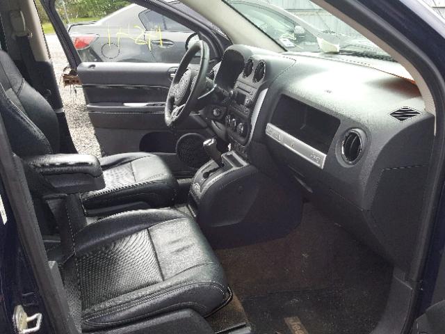 1C4NJCAA5ED662233 - 2014 JEEP COMPASS SP ლურჯი ფოტო 5