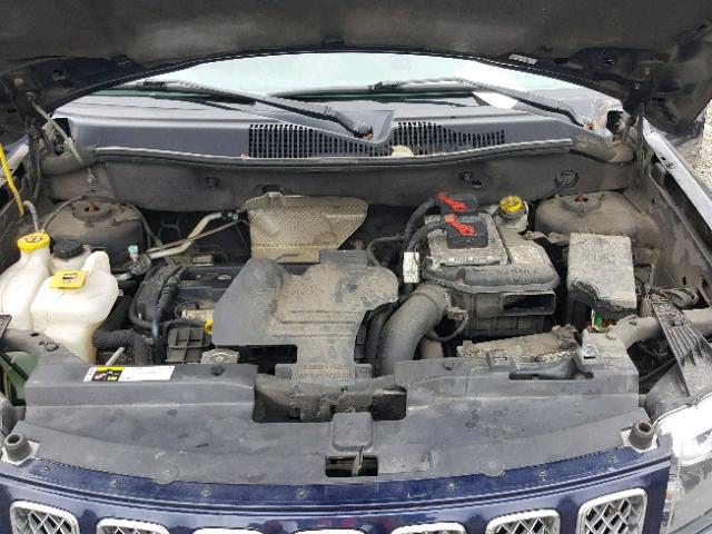 1C4NJCAA5ED662233 - 2014 JEEP COMPASS SP ლურჯი ფოტო 7