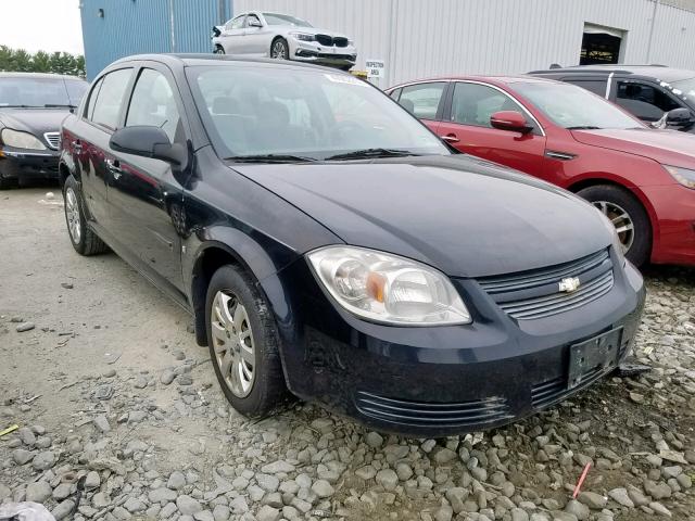 1G1AT58H197149453 - 2009 CHEVROLET COBALT BLACK photo 1