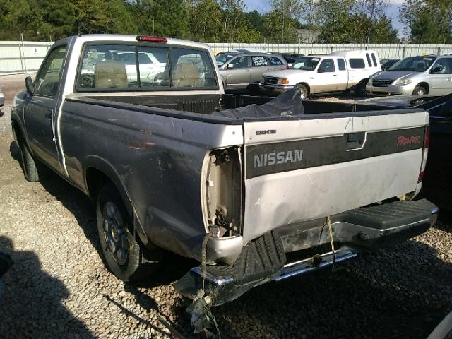 1N6DD21S1WC342076 - 1998 NISSAN FRONTIER X SILVER photo 3