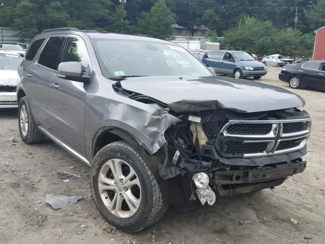 1D4RE4GG2BC695895 - 2011 DODGE DURANGO CR GRAY photo 1