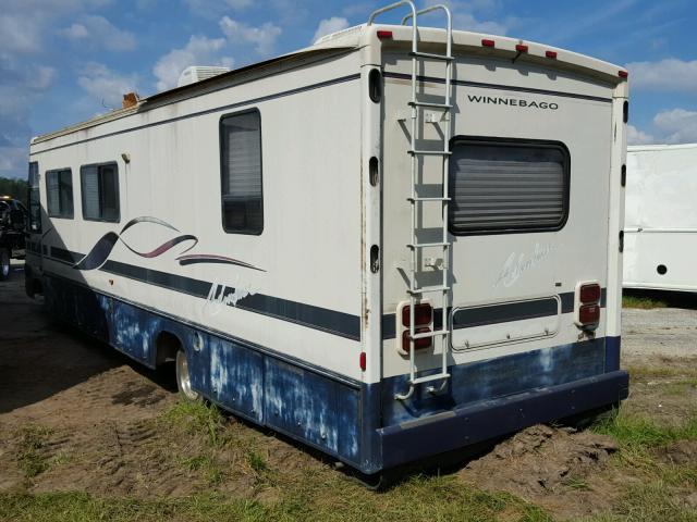 1GBLP37J9T3301964 - 1996 WINNEBAGO ADVENTURER WHITE photo 3