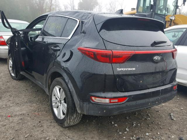 KNDPMCAC8J7438559 - 2018 KIA SPORTAGE L BLACK photo 3