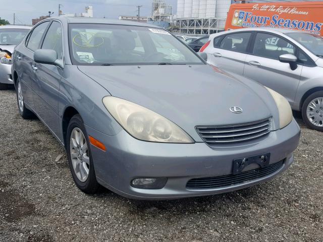 JTHBF30G830113994 - 2003 LEXUS ES 300 GREEN photo 1