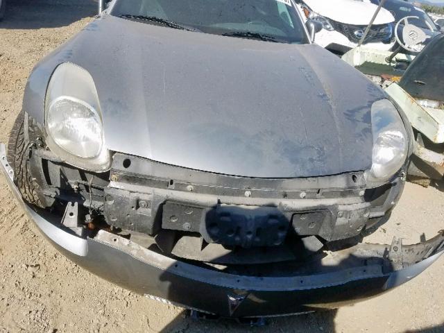 1G2MB35B47Y123937 - 2007 PONTIAC SOLSTICE GRAY photo 9