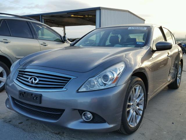 JN1CV6AR8BM401132 - 2011 INFINITI G37 GRAY photo 2