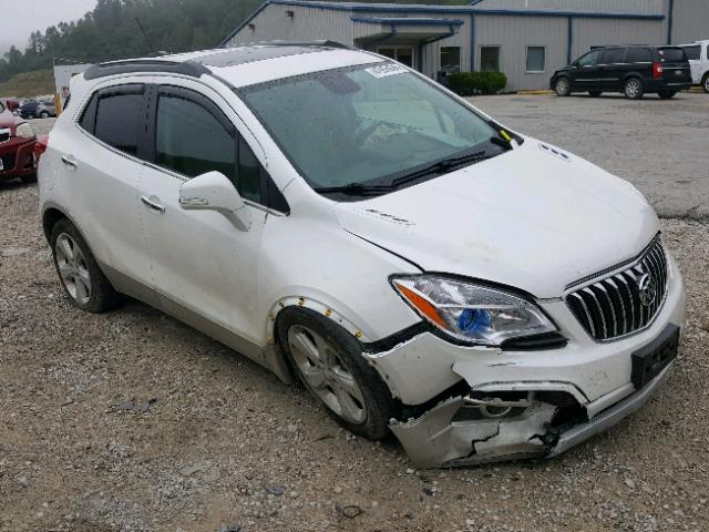 KL4CJFSB1FB206432 - 2015 BUICK ENCORE CON WHITE photo 1