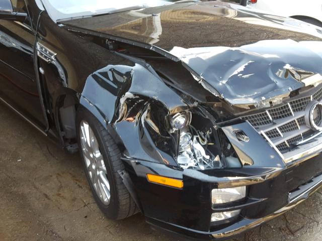 1G6DC67A680117641 - 2008 CADILLAC STS BLACK photo 9