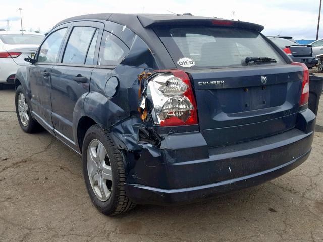 1B3HB28B78D691063 - 2008 DODGE CALIBER CHARCOAL photo 3