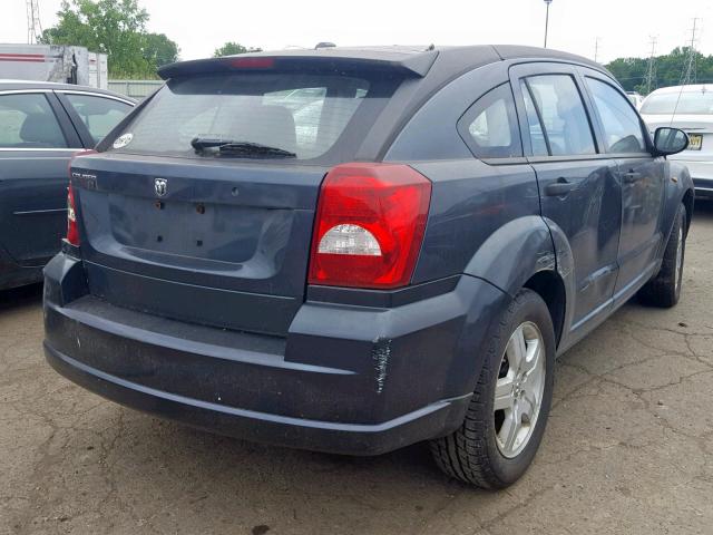 1B3HB28B78D691063 - 2008 DODGE CALIBER CHARCOAL photo 4