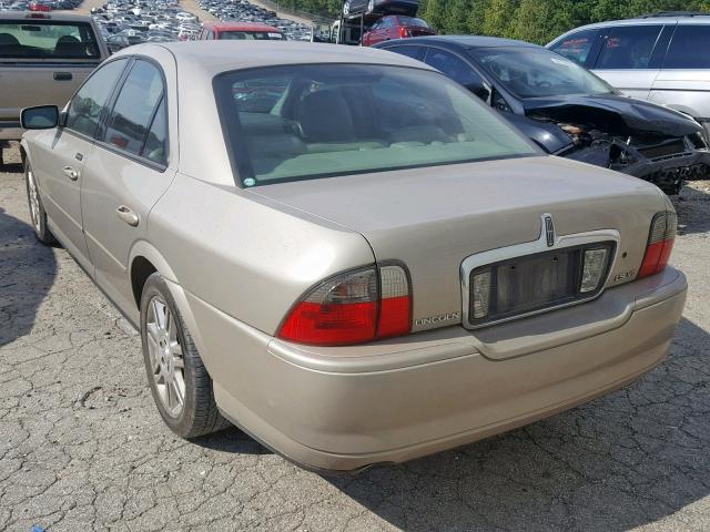 1LNHM87A34Y638413 - 2004 LINCOLN LS 米色 照片 3
