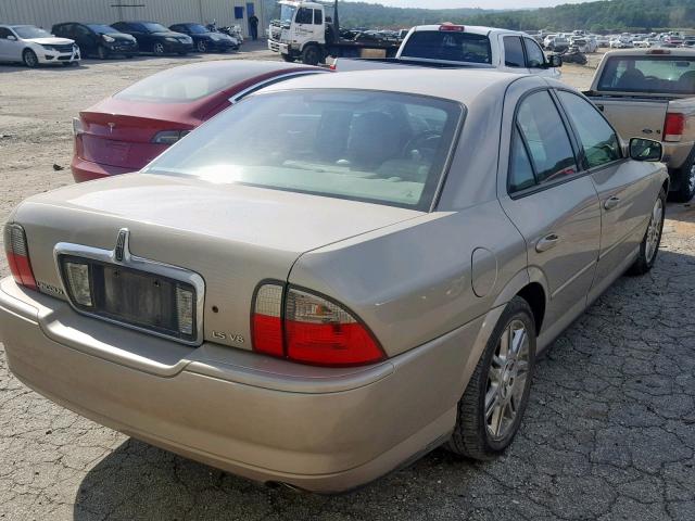 1LNHM87A34Y638413 - 2004 LINCOLN LS 米色 照片 4