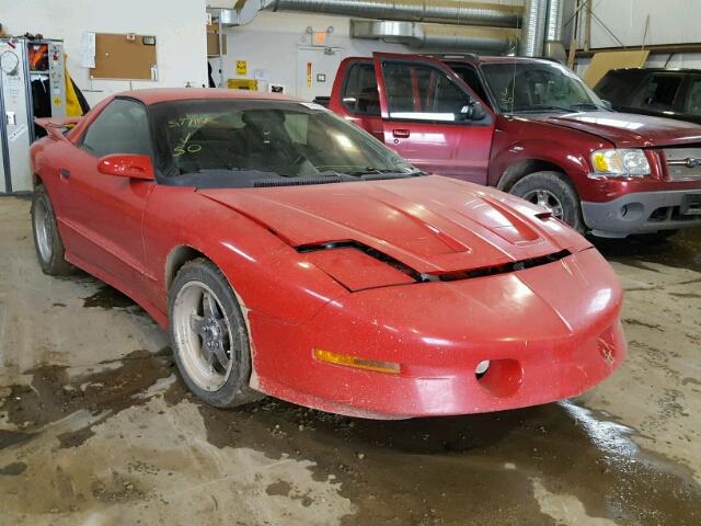 2G2FV22P6P2213646 - 1993 PONTIAC FIREBIRD F RED photo 1